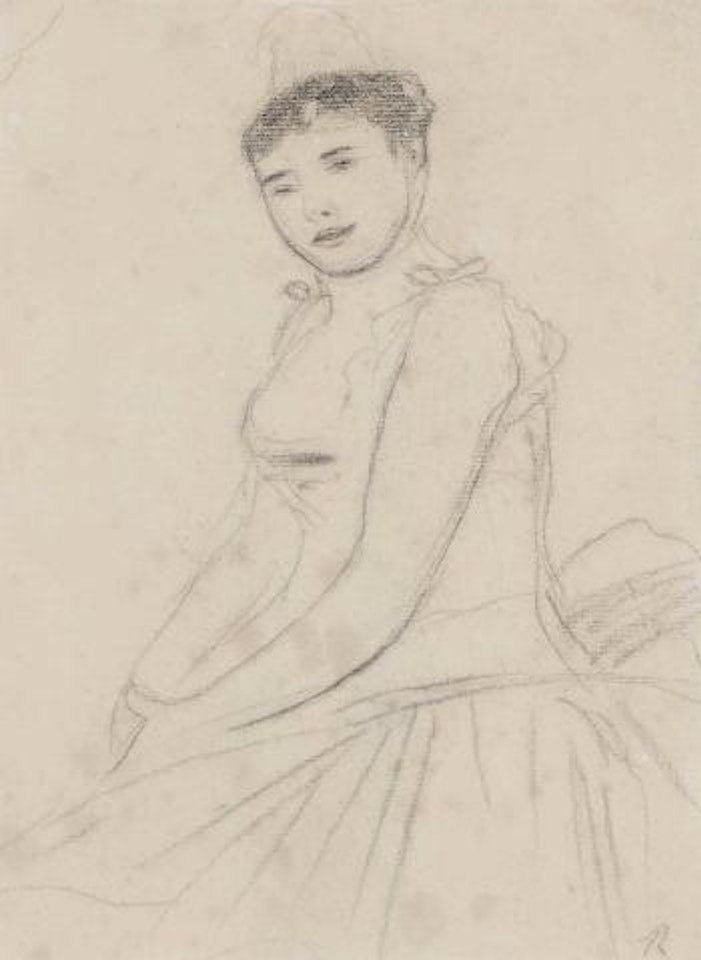 La danseuse Rosita Mauri dans La Korigane by Pierre-Auguste Renoir