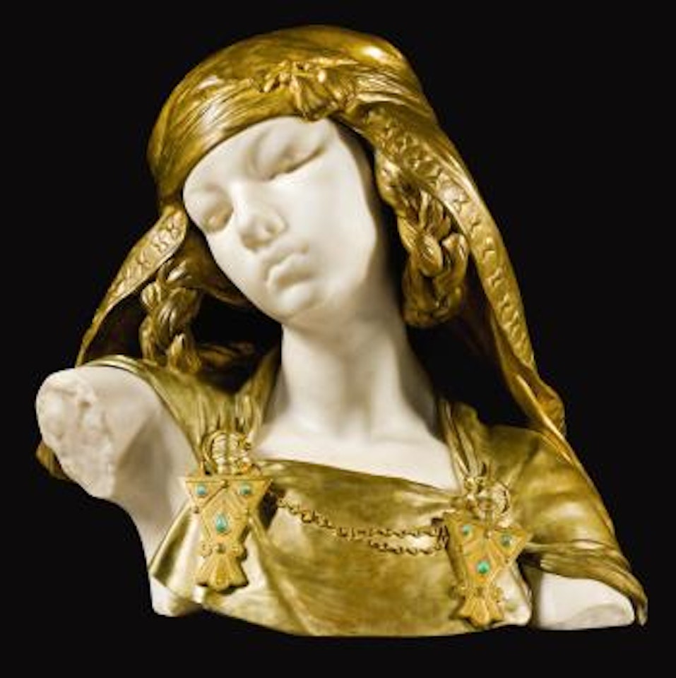 Jeune Fille De Bou Saada (Girl From Bou Saada) by Louis-Ernest Barrias