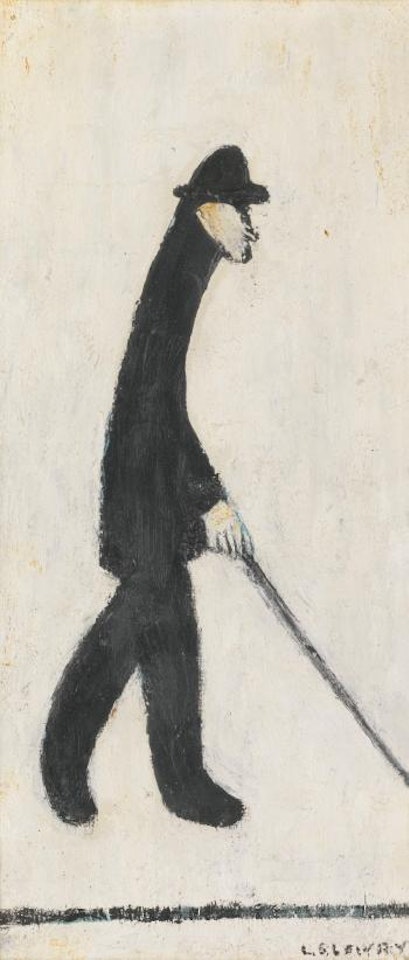 Man with a Stick by Laurence Stephen Lowry
