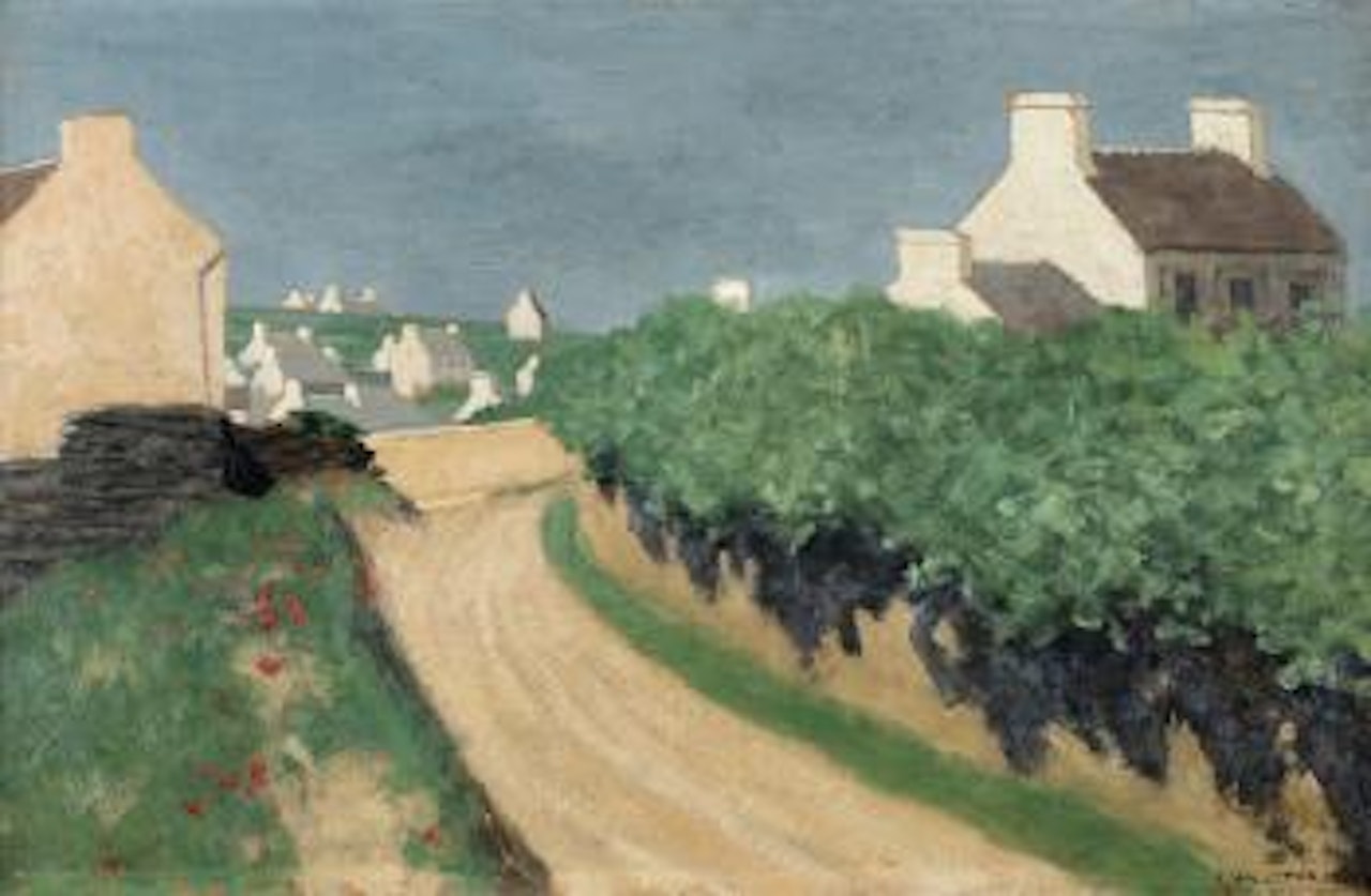 Le Chemin, Locquirec by Félix Vallotton