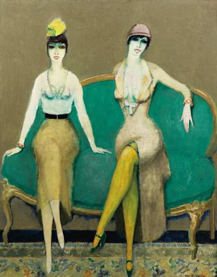 Dolly sisters by Kees van Dongen