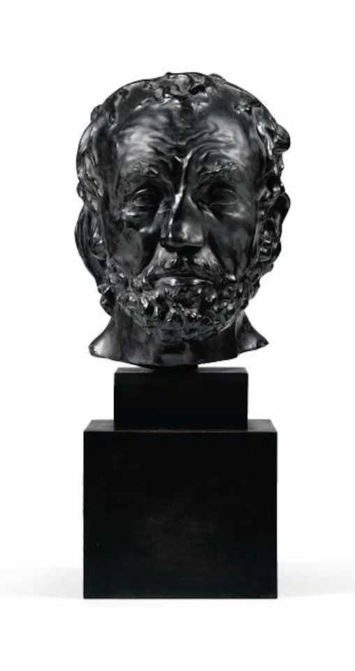 Masque De L'homme Au Nez Cassé, Version Dite Type II, Deuxième Modèle by Auguste Rodin