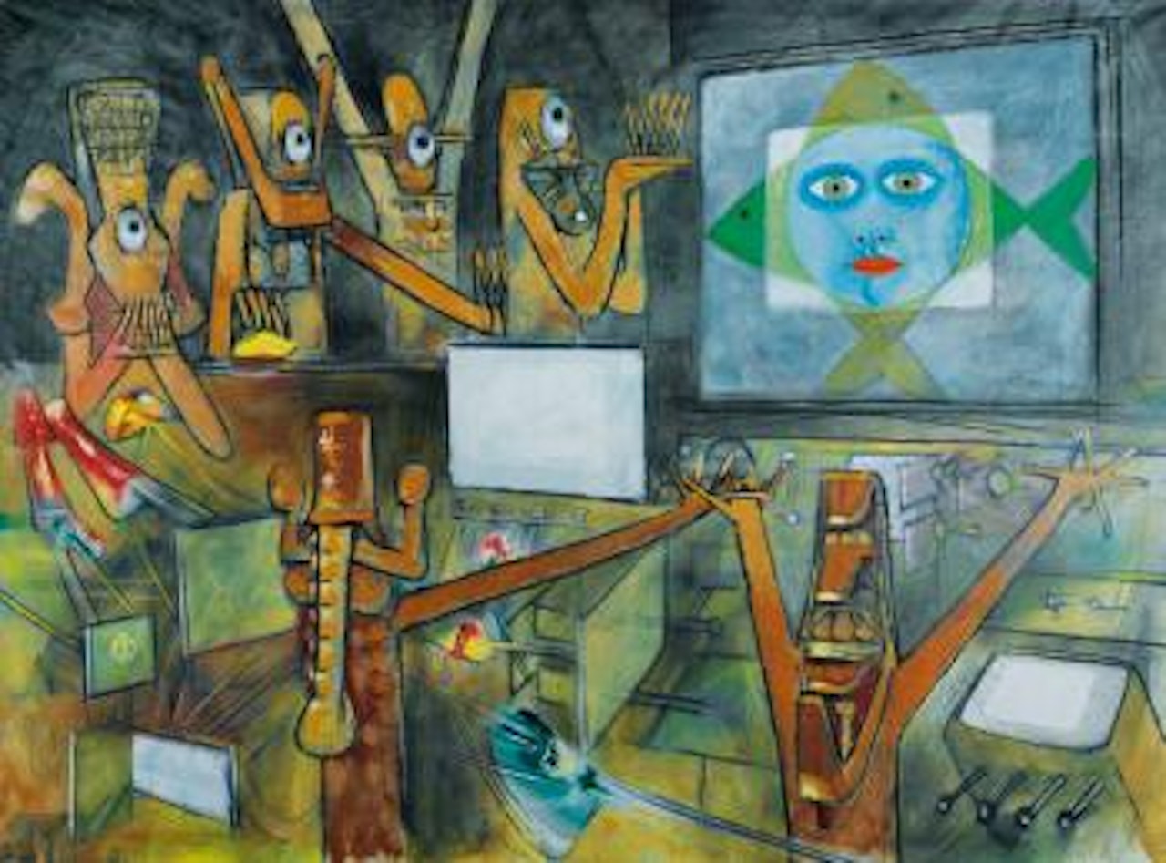 Innervision by Victor Brauner by Roberto Matta