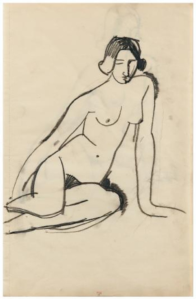 Femme nue assise by Amedeo Modigliani