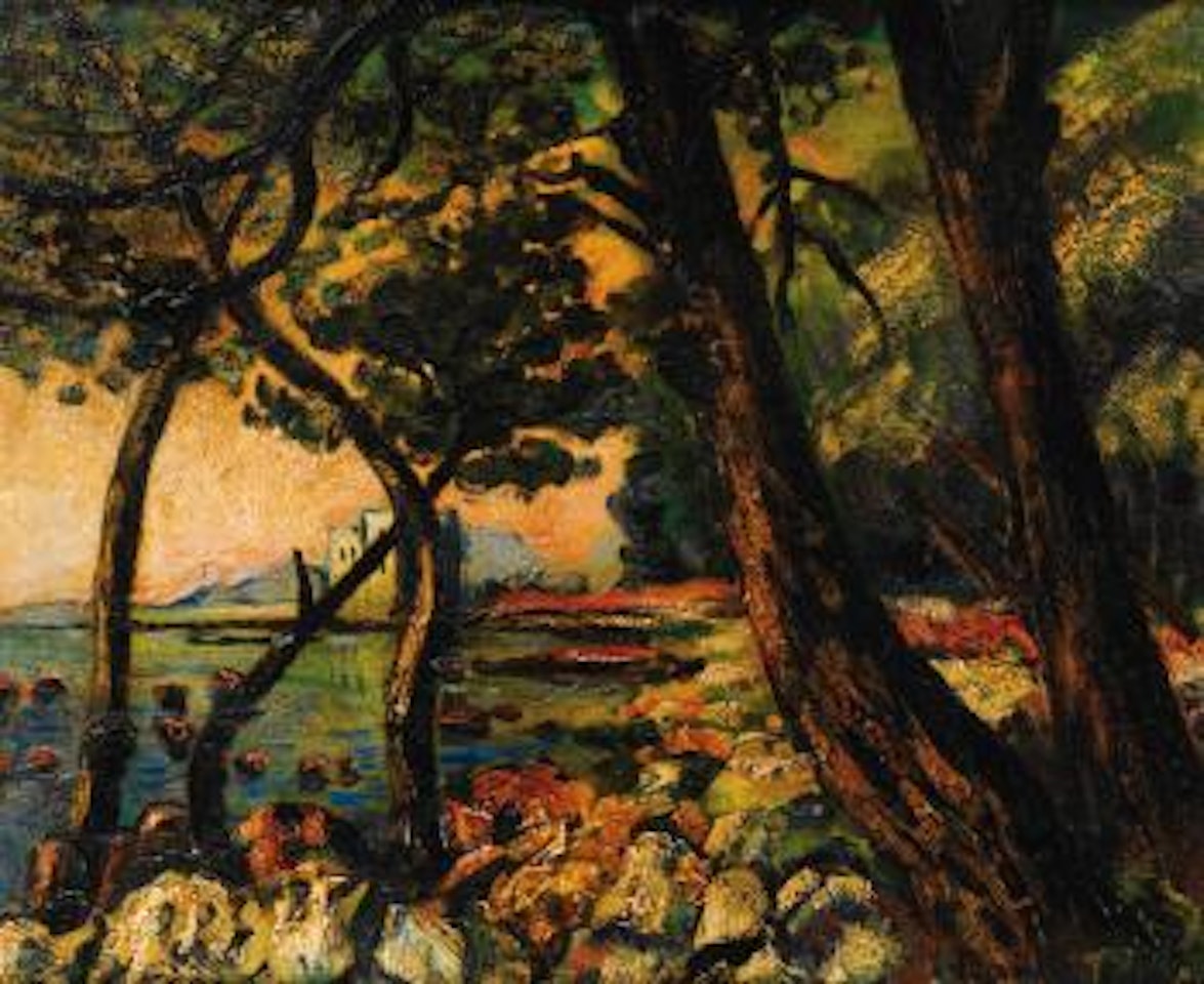 L’Ile Saint-Honorat, Cannes by Francis Picabia