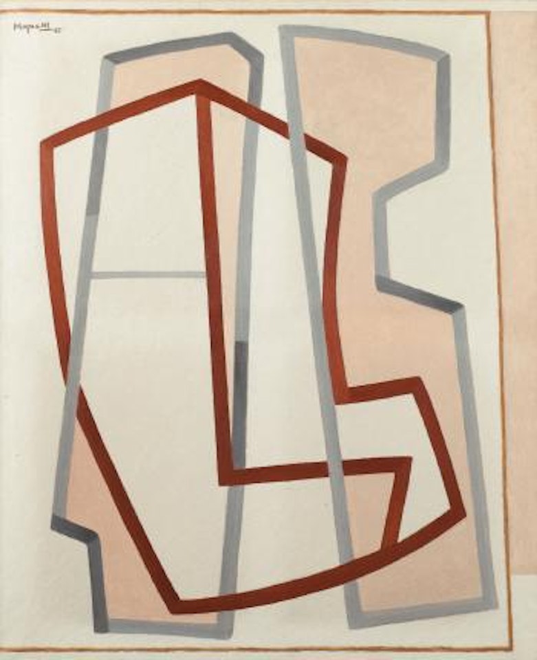 Intersections N° 6 by Alberto Magnelli