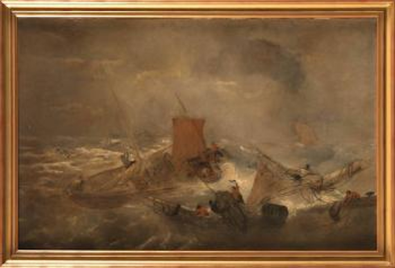 Le naufrage by François Etienne Musin