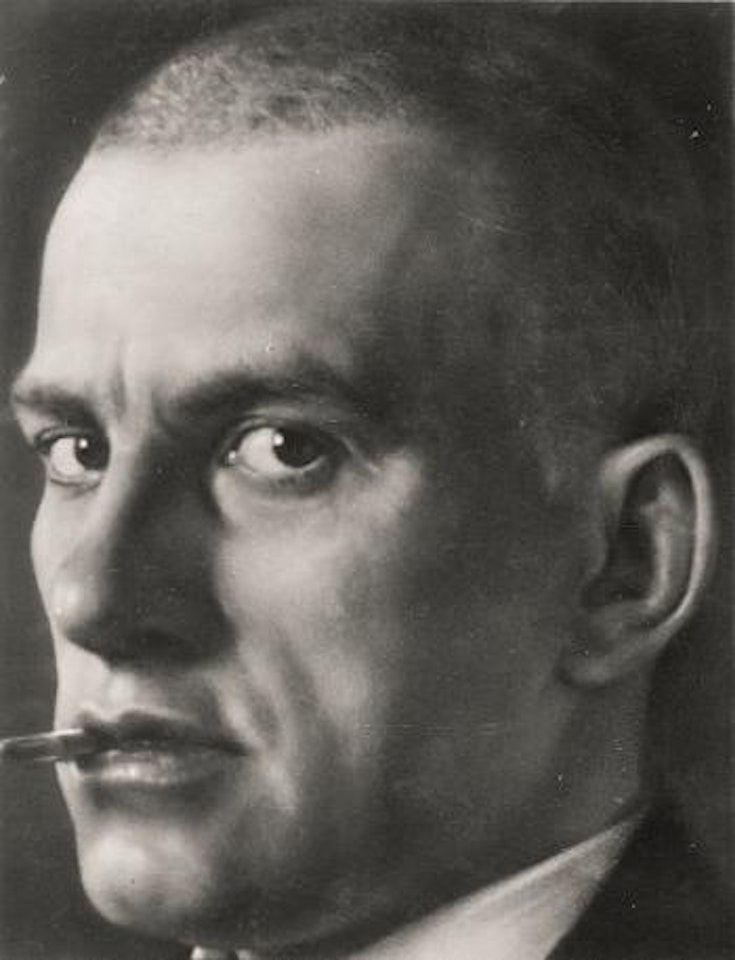 Portrait of Vladimir Mayakovsky by Alexander Rodchenko