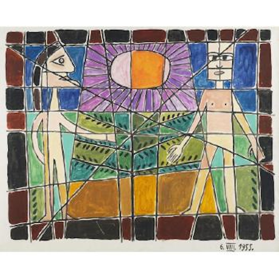 Structure de la chaleur vitale by Victor Brauner