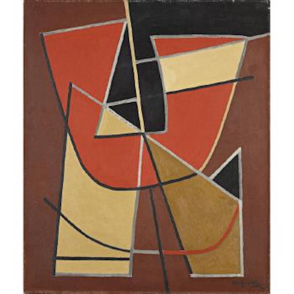 Composition by Alberto Magnelli