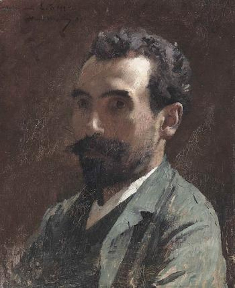 Portrait d'Emilio Boggio by Henri Jean Guillaume Martin