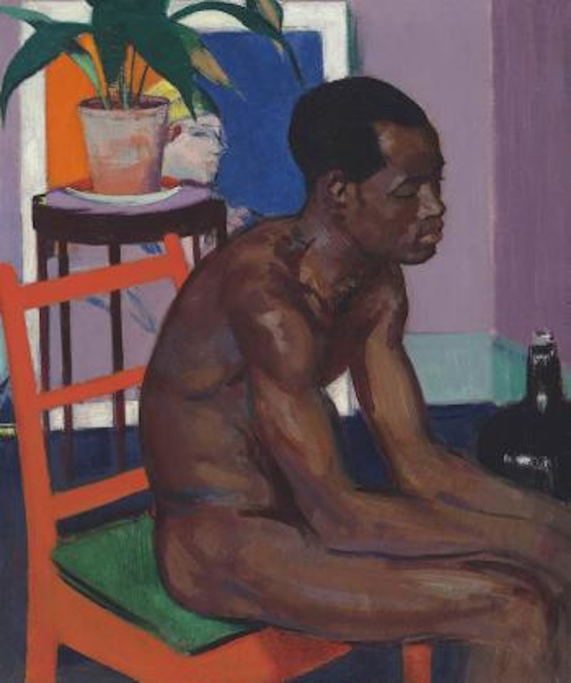 Negro (Pensive) by Francis Campbell Boileau Cadell