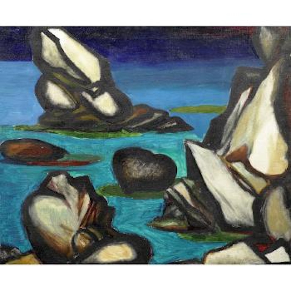 Scogli a Scilla by Renato Guttuso