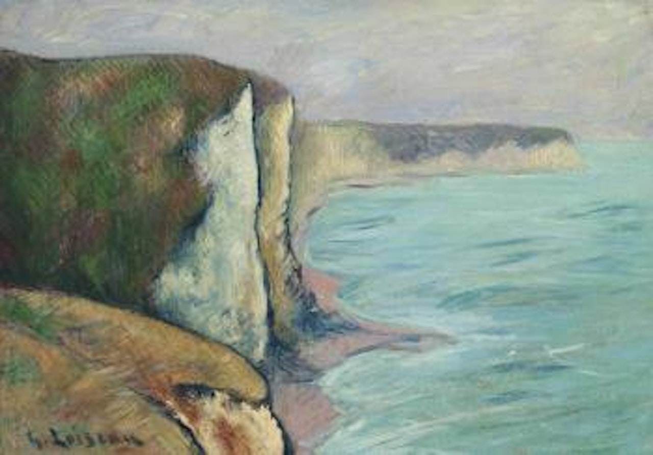 Les falaises, Normandie by Gustave Loiseau