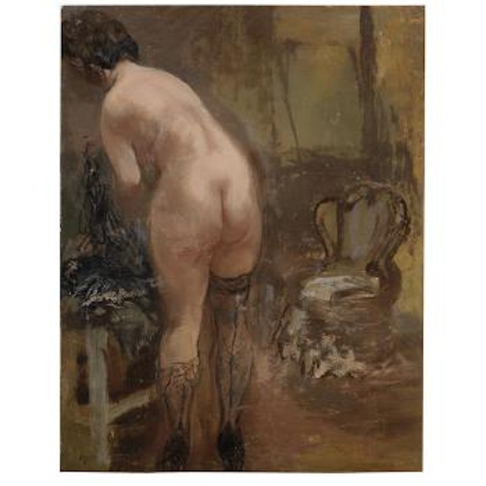 Stehender Weiblicher Akt by George Grosz