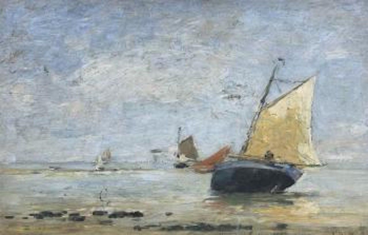 Environs de Trouville by Eugène Boudin
