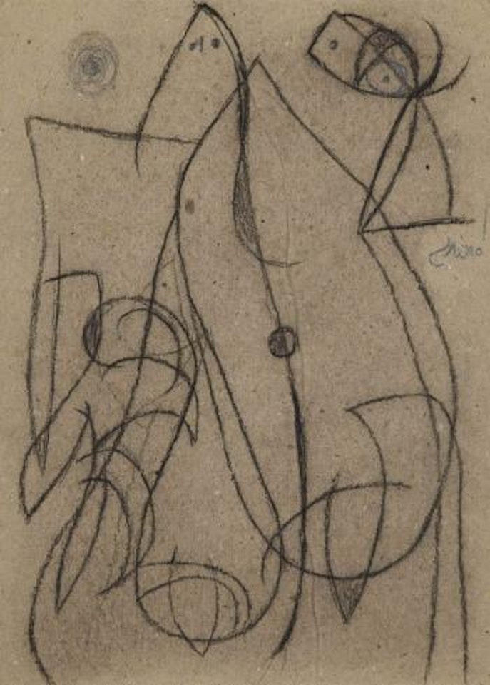 Femme, oiseau by Joan Miró