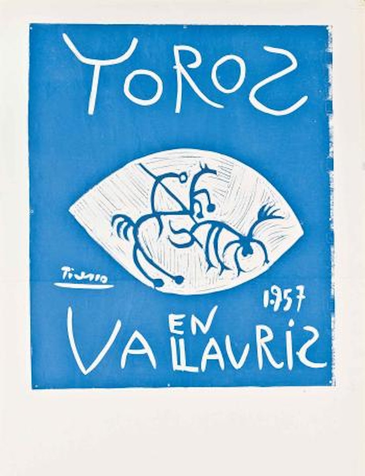 Toros en Vallauris, 1957 (Bloch 1276; Baer 1045) by Pablo Picasso