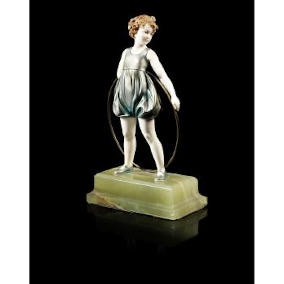 Hoop Girl by Ferdinand Preiss