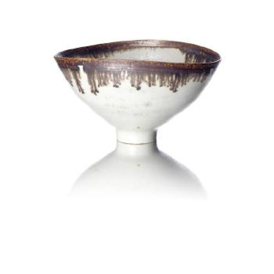 A Footed Bowl by Lucie Rie