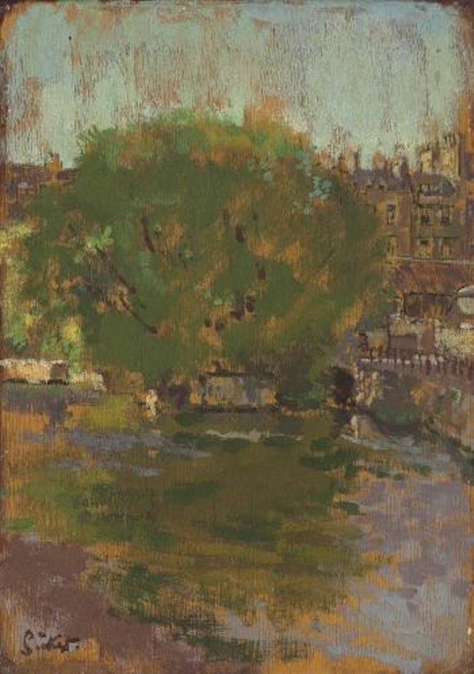 Pulteney Bridge, Bath by Walter Richard Sickert