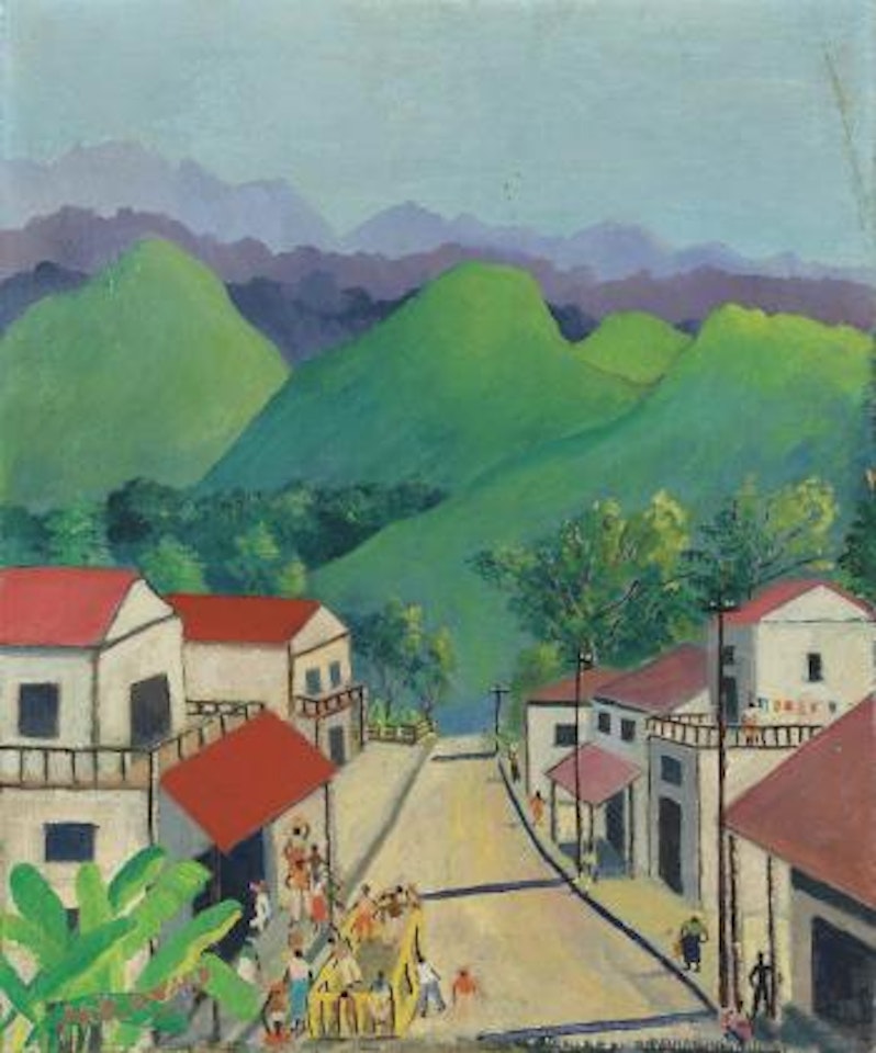 Village in the Hills, Jamaica by Noel Coward