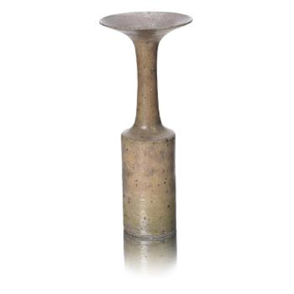 A Vase with Flaring Lip by Lucie Rie
