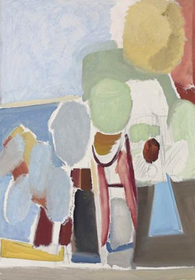 Decorative Fragment, Sky and Sea by Ivon Hitchens