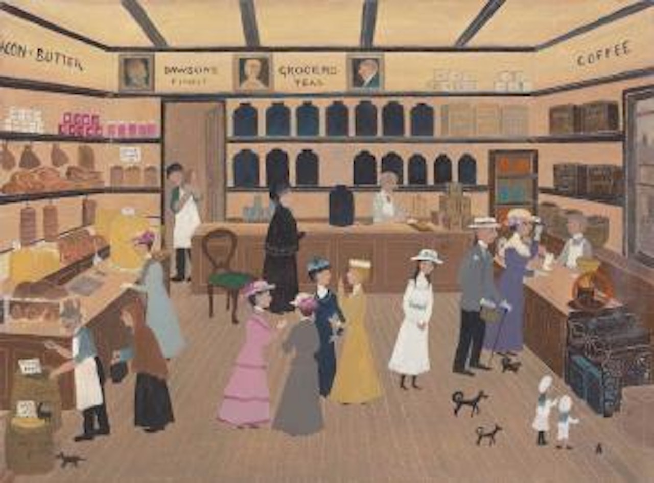 On Friday Mornings by Helen Bradley