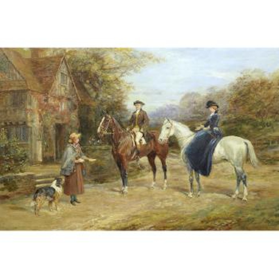 The Letter by Heywood Hardy