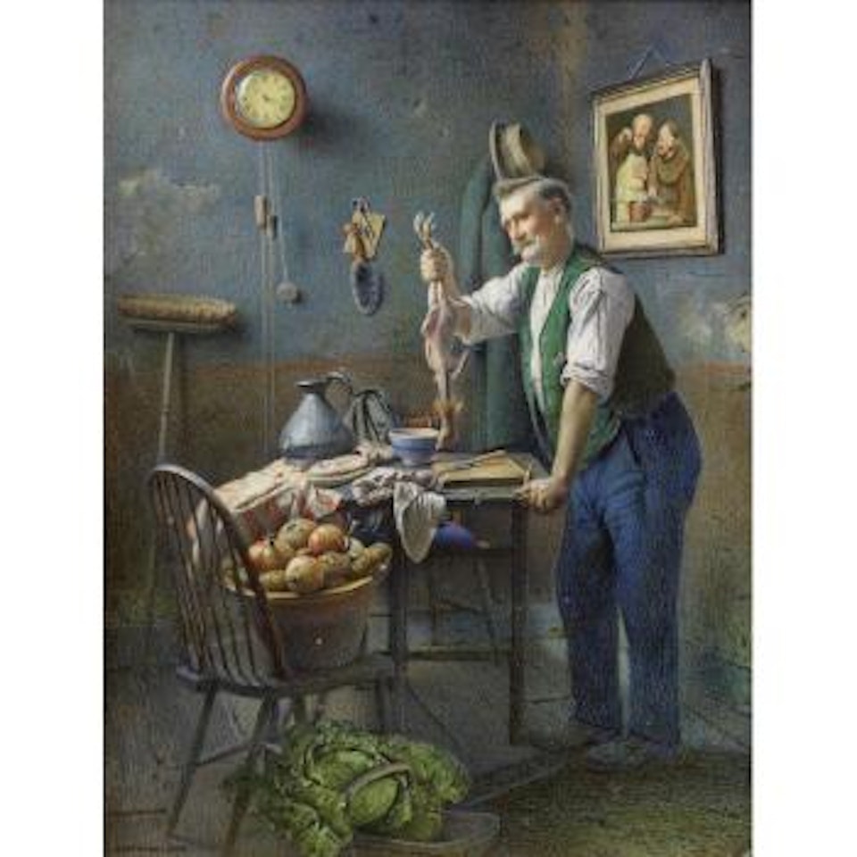 Skin and Bone by Charles Spencelayh