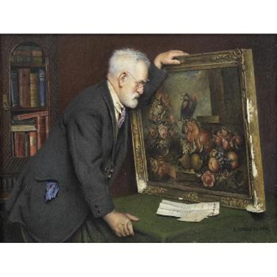 An Old Master by Charles Spencelayh