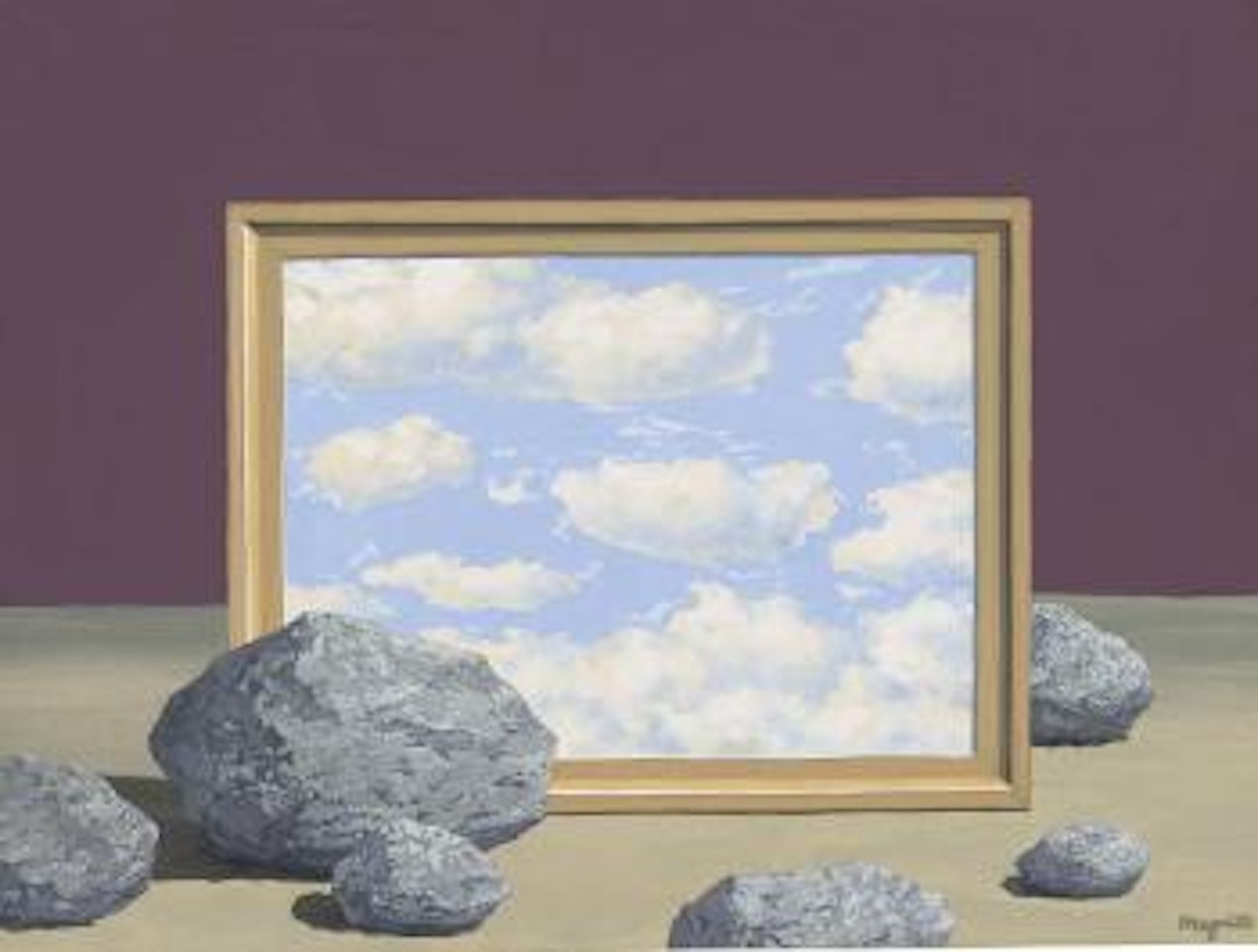 La grande marée by René Magritte