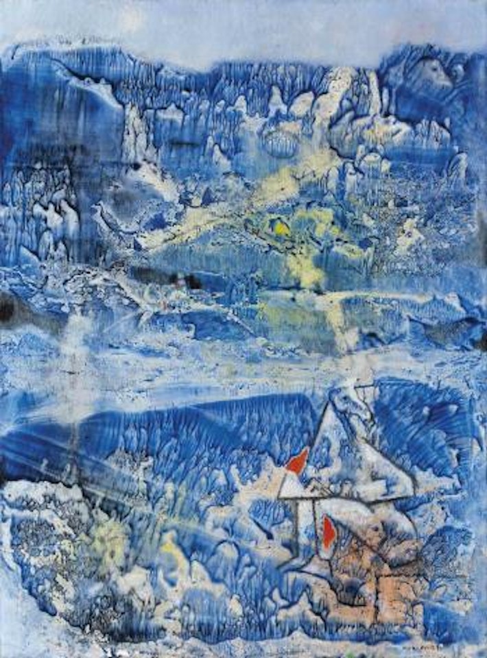 Étude pour un cavalier polonais by Max Ernst