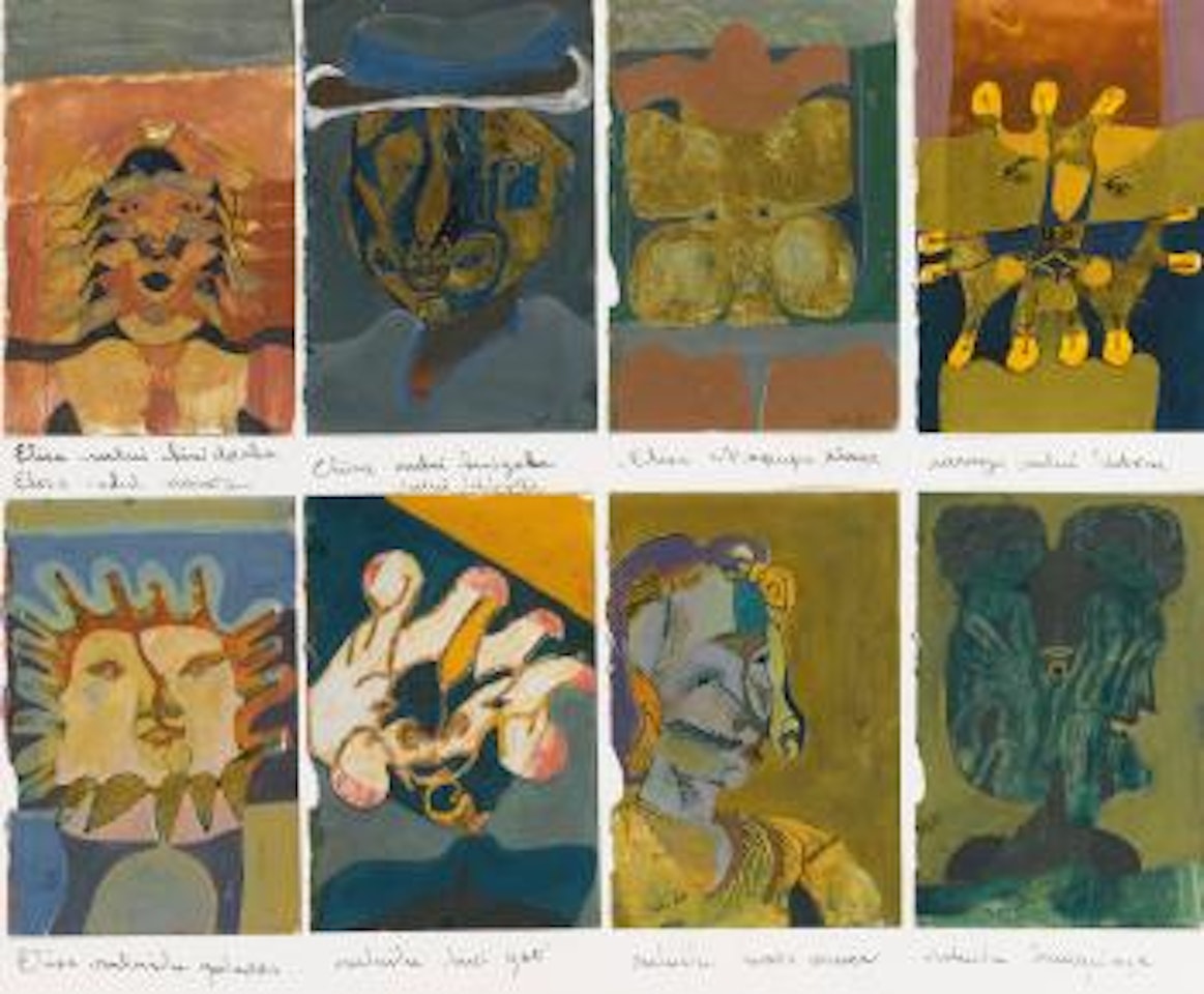 Eight Portraits of Elisa by Francisco Toledo