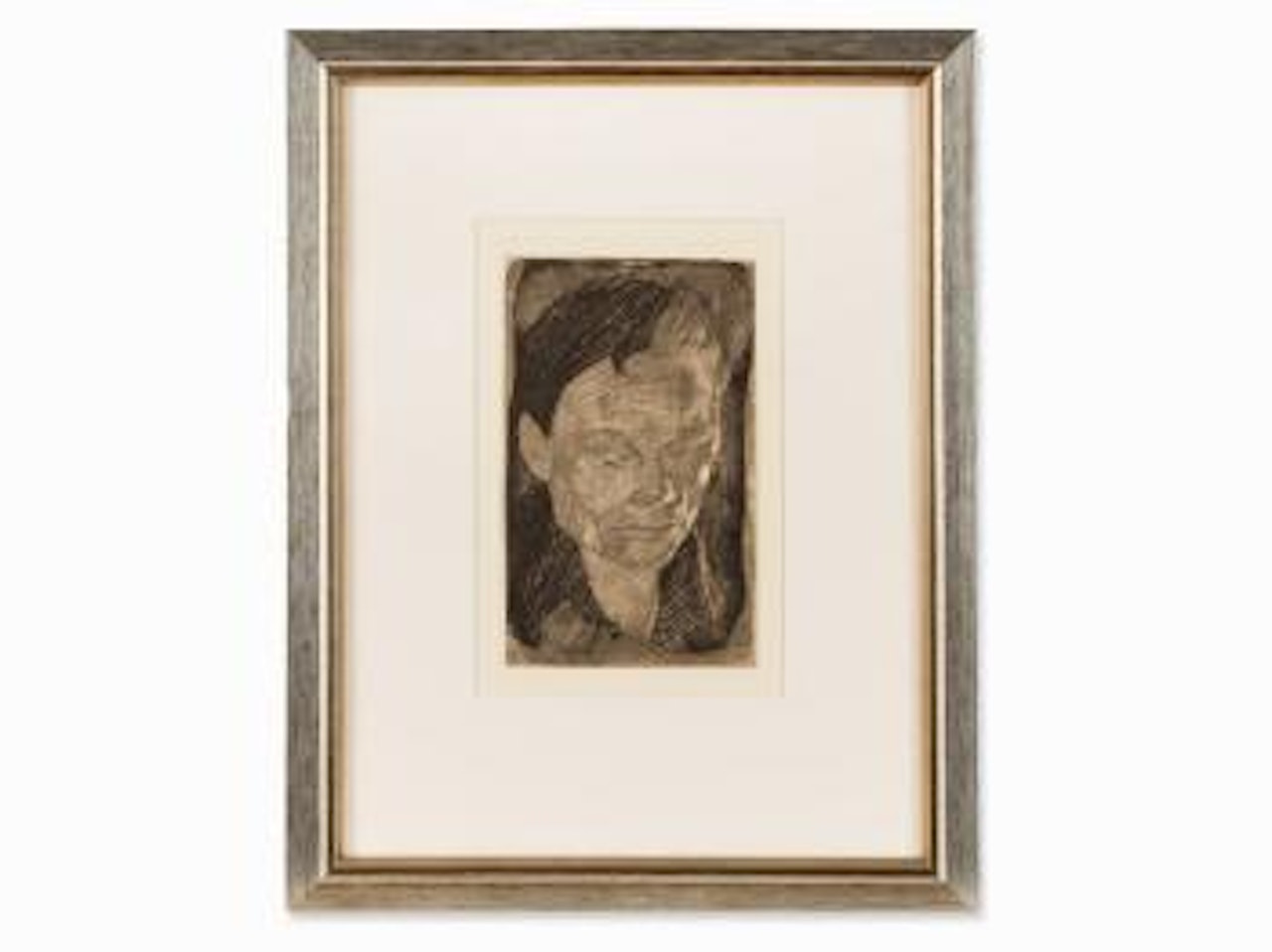 Frauenkopf by Kathe Kollwitz