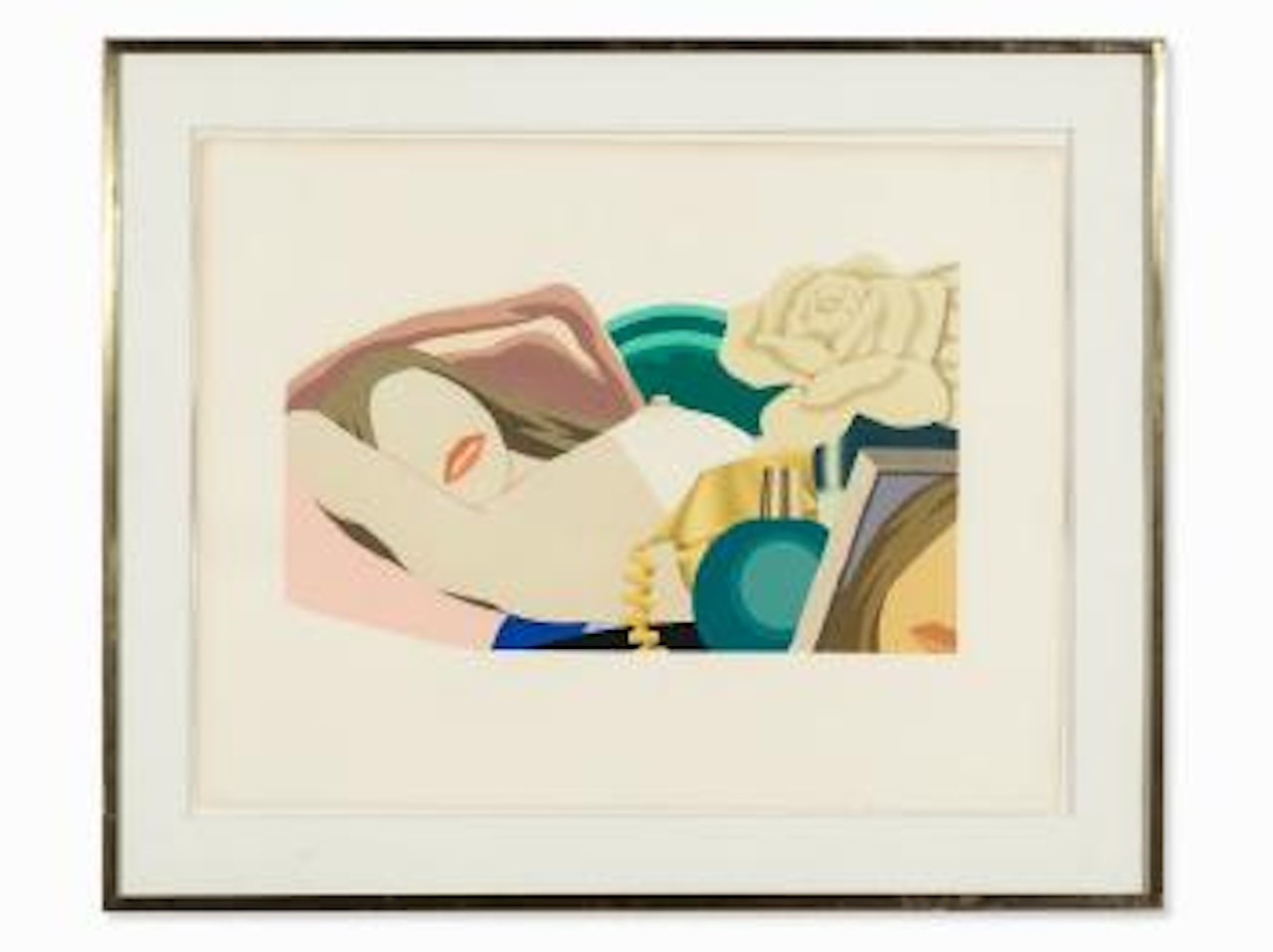 Nude with Rose by Tom Wesselmann