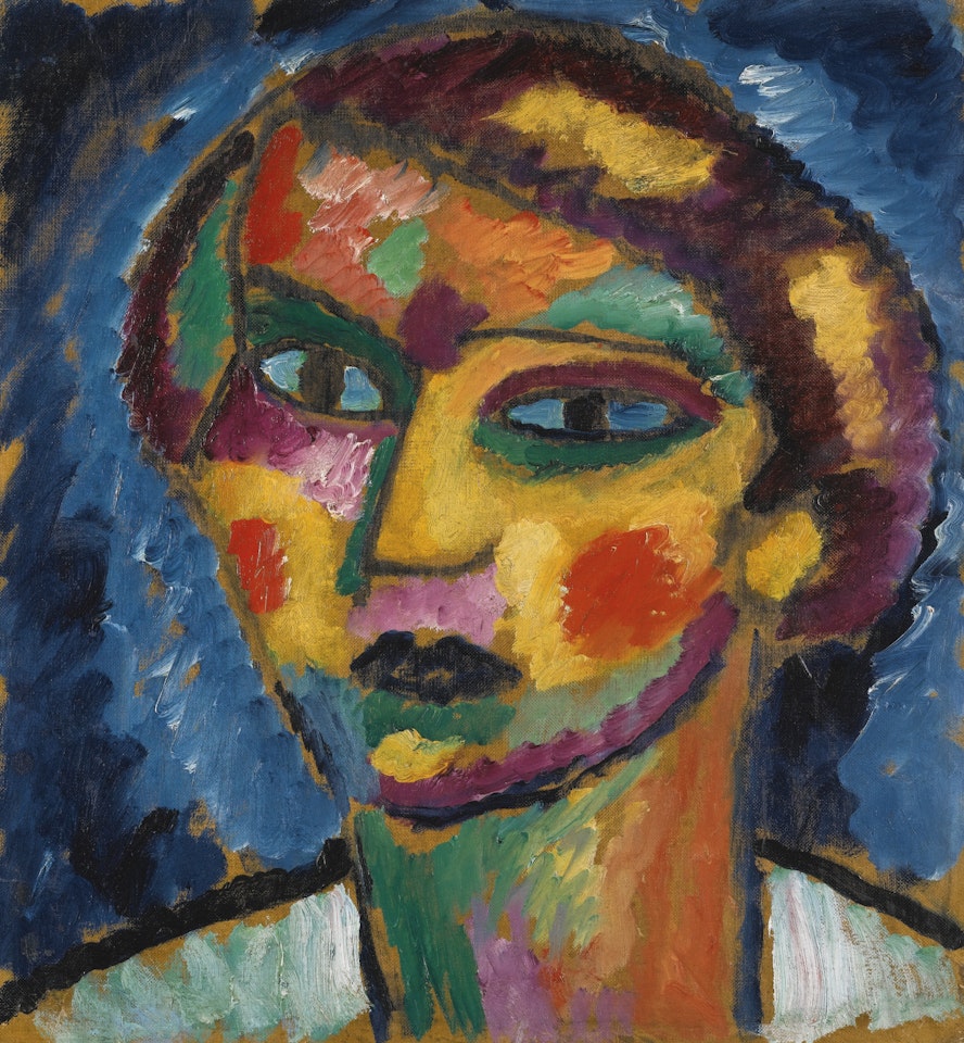 FRAUENKOPF (HEAD OF A WOMAN) by Alexej von Jawlensky