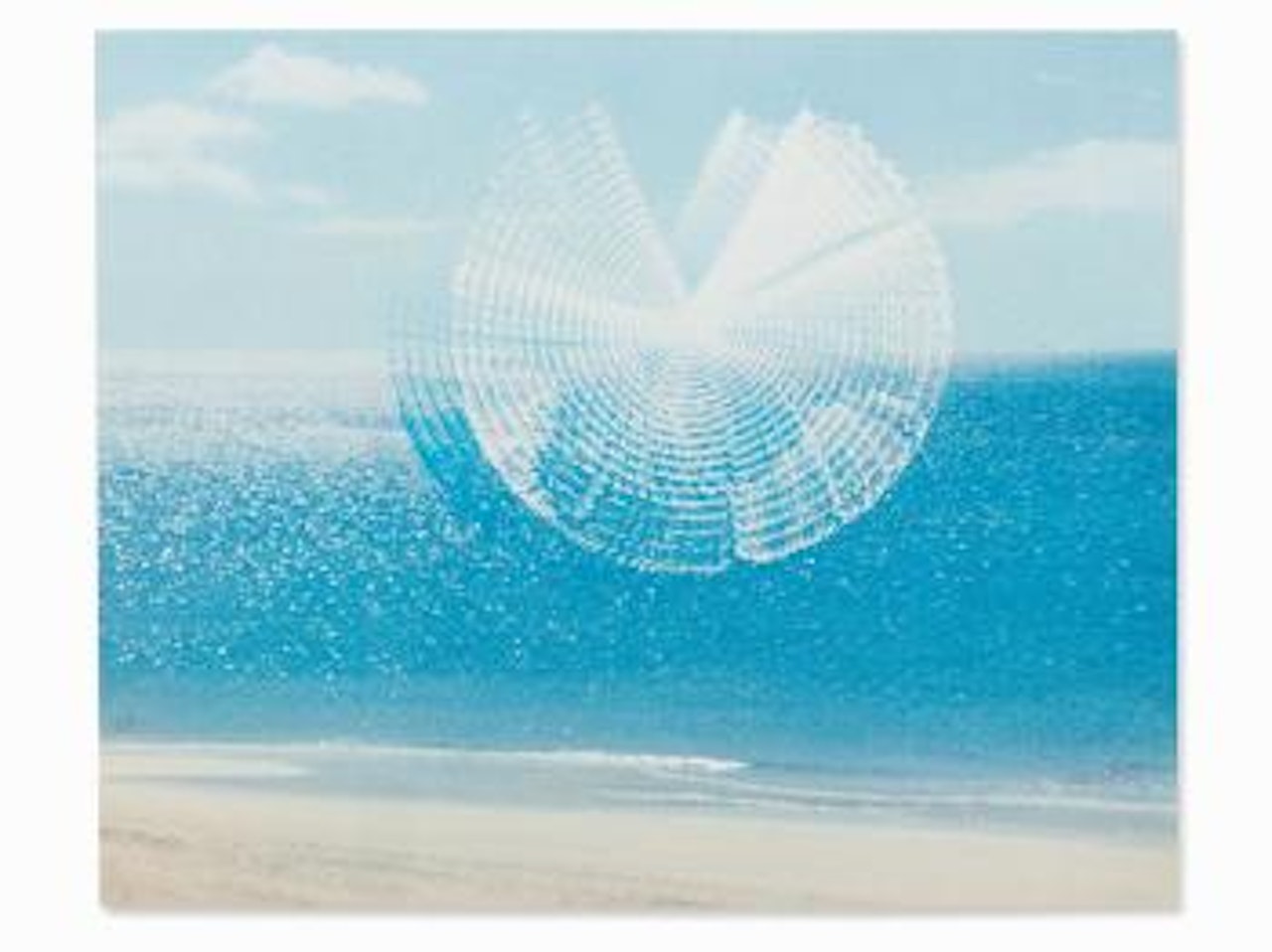 Sonne Über Dem Meer by Heinz Mack