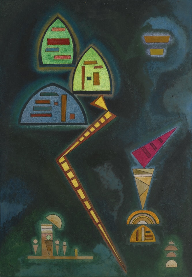 GRÜN (GREEN)
 by Wassily Kandinsky