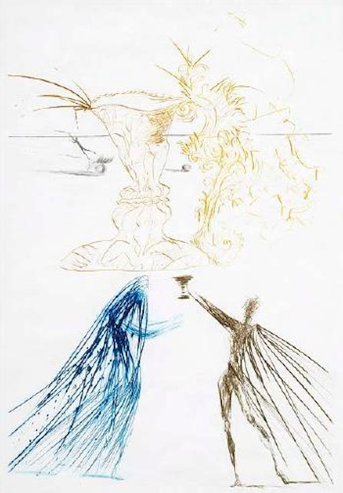 Tristan Et Iseult by Salvador Dali
