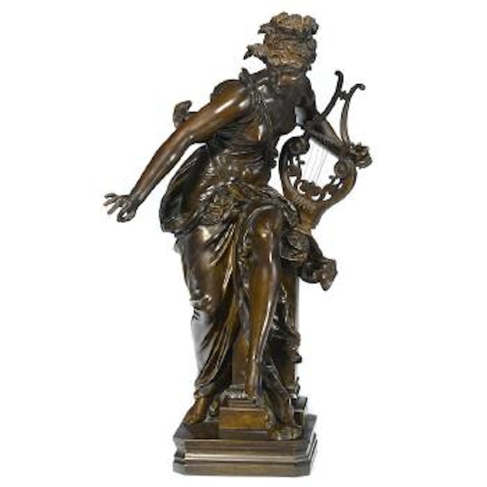 A figure by Albert-Ernest Carrier-Belleuse