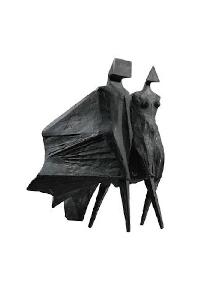 Cloaked Couple I by Lynn Chadwick