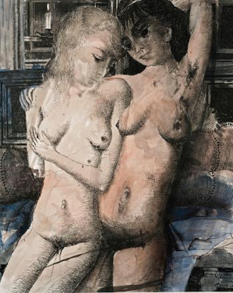 Les Amies by Paul Delvaux