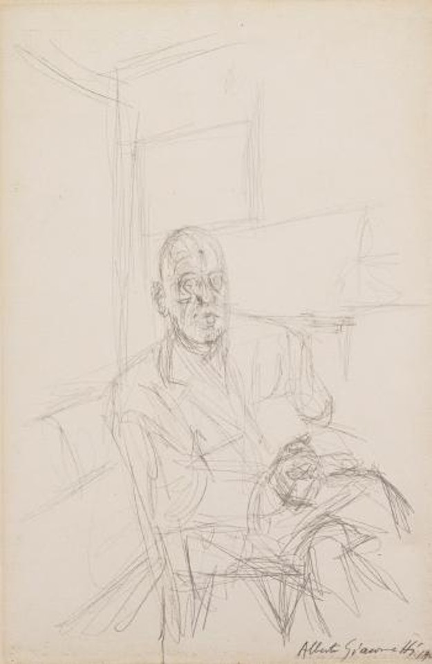 Portrait D'un Homme by Alberto Giacometti