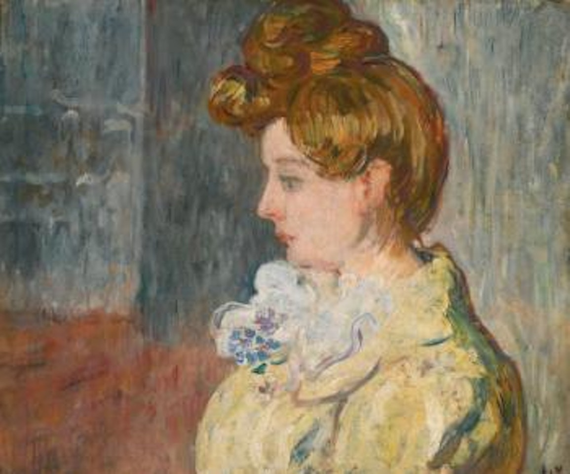 Femme Au Moulin Rouge by Louis Valtat