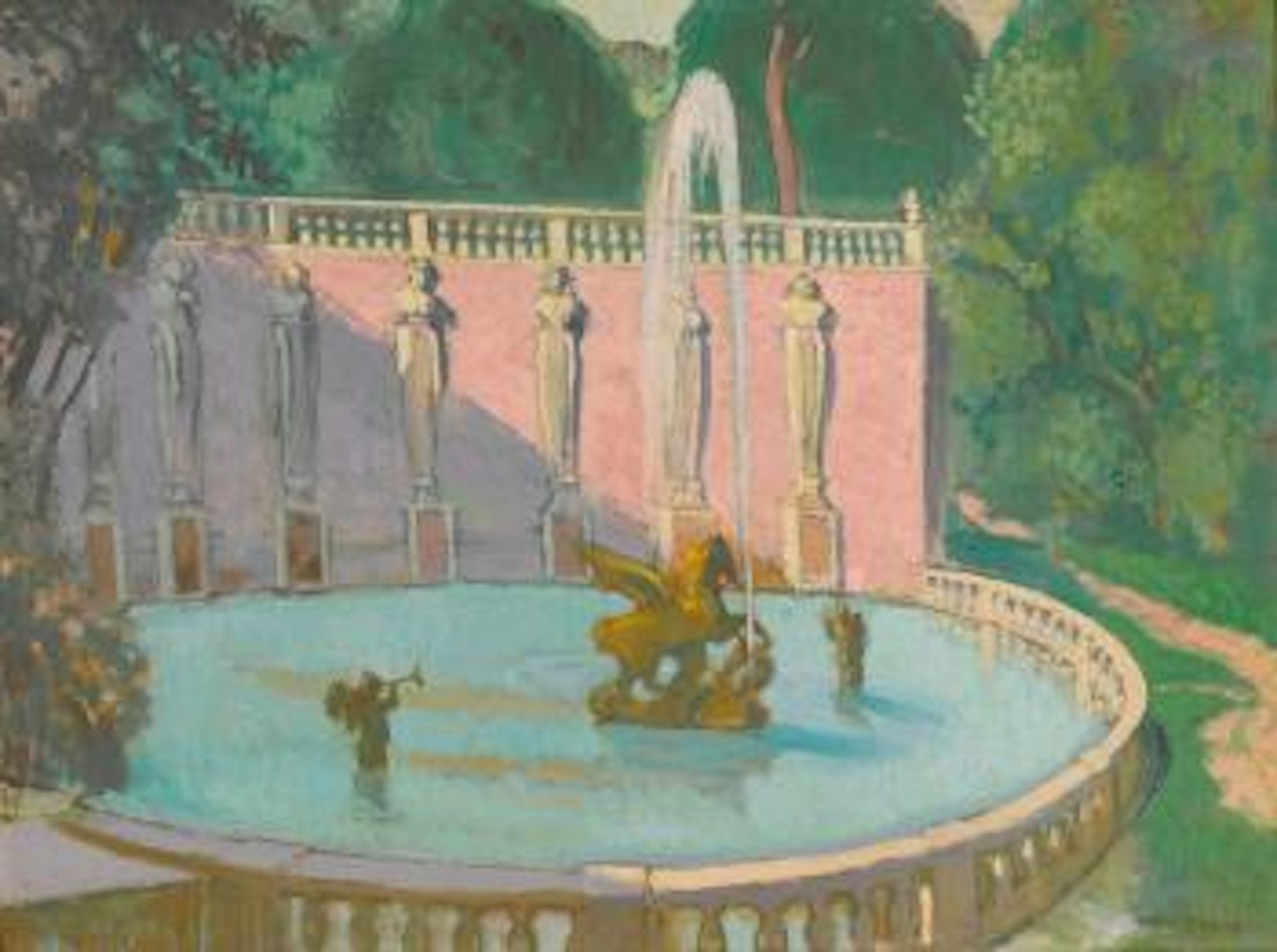 Villa Lante by Maurice Denis