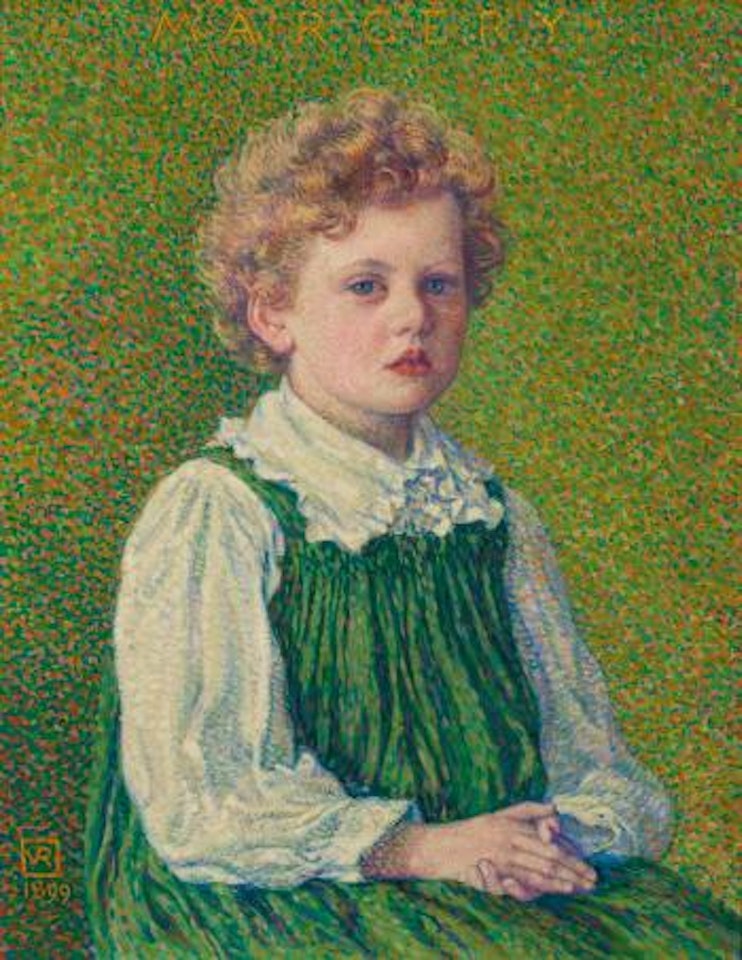 La Fillette Anglaise: Margery by Theo van Rysselberghe