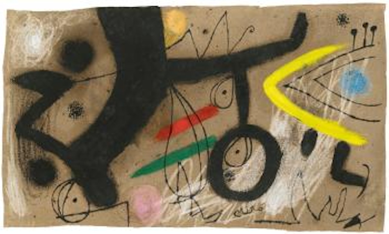 Personnage, Oiseaux by Joan Miró