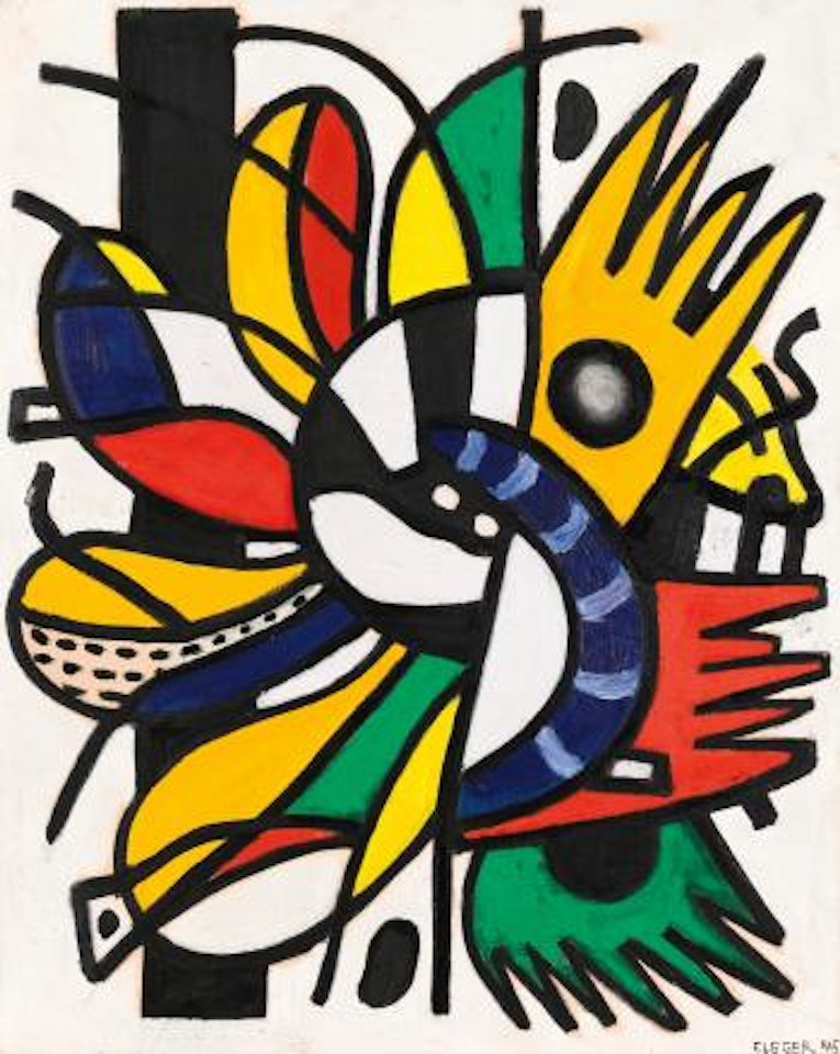 Composition by Fernand Leger